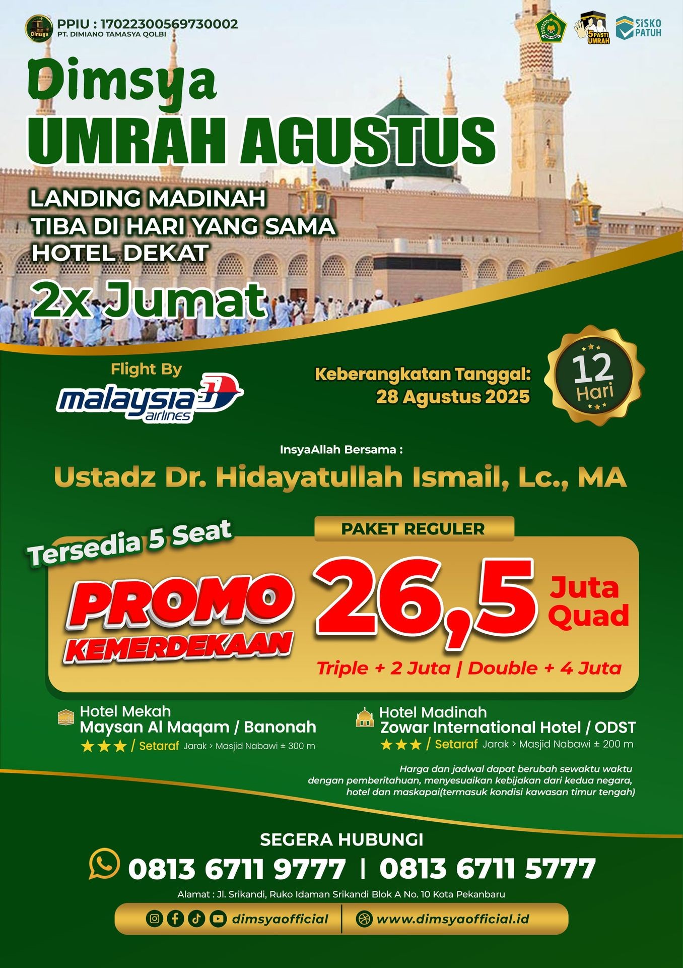 Promo Kemerdekaan - Agustus 🎉✨